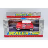 Scalextric - A limited edition Scalextric Collector Series Mini Cooper Monte Carlo # C481.