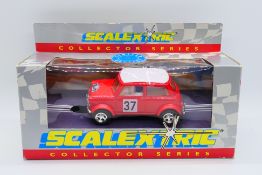 Scalextric - A limited edition Scalextric Collector Series Mini Cooper Monte Carlo # C481.