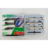 Kato - A boxed N gauge E 7 Series Shinkansen Kagayaki three unit set # 10-1264.