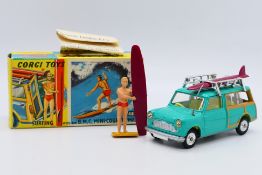 Corgi - A boxed Surfing with the BMC Mini Countryman set # 485.