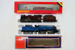 Hornby - Lima - 2 x boxed OO gauge steam locomotives,