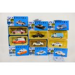 Corgi Vanguards - 6 x Ford emergency vehicles including Anglia in Liverpool and Bootle livery #