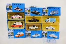 Corgi Vanguards - 6 x Ford emergency vehicles including Anglia in Liverpool and Bootle livery #