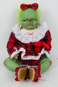 Bountiful Baby - An unusual Grinch version of a Realborn doll by Bountiful Baby and dated 2010.
