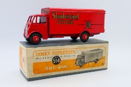 Dinky - A boxed 1950-52 Guy Van in Slumberland livery # 514.