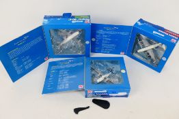 Hobby Master - 3 x boxed 1:200 die-cast model aircraft models by Hobby Master - Lot includes a