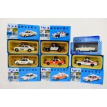 Corgi Vanguards - 6 x Ford emergency vehicles including Zodiac MkII in Dutch Rijkspolitie livery #