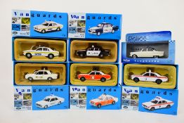 Corgi Vanguards - 6 x Ford emergency vehicles including Zodiac MkII in Dutch Rijkspolitie livery #