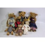 Boyds, Russ, Ty, Bearington Collection, Shelly Bears,