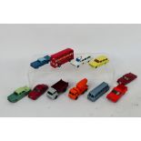 Matchbox - A group of 11 x models including Chevrolet Impala # 57, Jaguar 3.