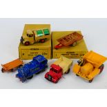 Dinky - A collection including 2 x trade boxes and 6 x vehicles,