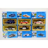 Corgi Vanguards - 6 x boxed Ford emergency vehicles including Cortina MkII in Thames Valley