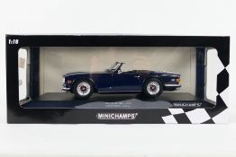 Minichamps - A boxed die-cast model limited edition 1:18 scale Minichamps #155 132032 1973 Triumph