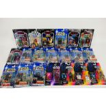 Hasbro - Kenner - Star Wars - 20 x carded figures including Naboo Royal Guard, Wedge Antilles, Rabe,