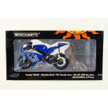 Minichamps - A boxed 1:12 scale Valentino Rossi Collection limited edition Yamaha YZR-M1 2008 Moto