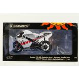Minichamps - A boxed 1:12 scale Valentino Rossi Collection limited edition Yamaha YZR-M1 2005
