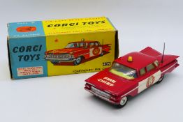 Corgi - A Chevrolet Impala Fire Chief car # 439.