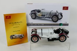 CMC - A boxed limited edition die-cast CMC 1:18 Mercedes-Benz SSKL 1931, Mille Miglia,