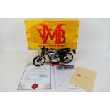 Vintage Motor Brands - A limited edition handmade die-cast 1:6 scale 1956 BSA Goldstar Clubman in