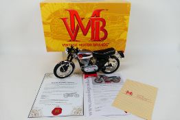 Vintage Motor Brands - A limited edition handmade die-cast 1:6 scale 1956 BSA Goldstar Clubman in