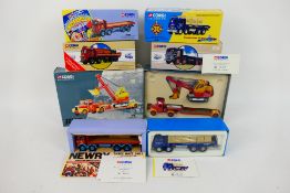 Corgi - 5 x boxed truck models including ERF 8 wheel rigid in Chipperfields livery # 97957,