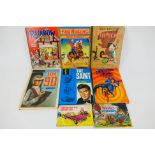 Disney - Century 21 - 6 x vintage children's annuals including The Saint, Joe 90, Roy Rogers,