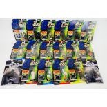 Star Wars - POTF. A selection of Eighteen carded figures appearing Mint on Card.