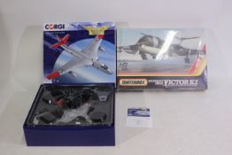 Corgi - Matchbox - A limited edition Vickers Valiant B Mk1 in 1:144 scale # AA39404 and a factory