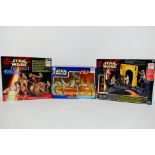 Star Wars - Attack of the Clones - Episode I. Three boxed items appearing Mint in Box and sealed.