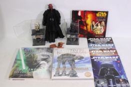 Kenner - DeAgostini - Star Wars - A group of Star Wars items including 4 x Helmet Collection models