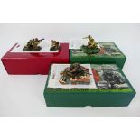 Britains - 3 x boxed World War II sets, U.S. 'Big Red One' mortar team # 17455, U.S.