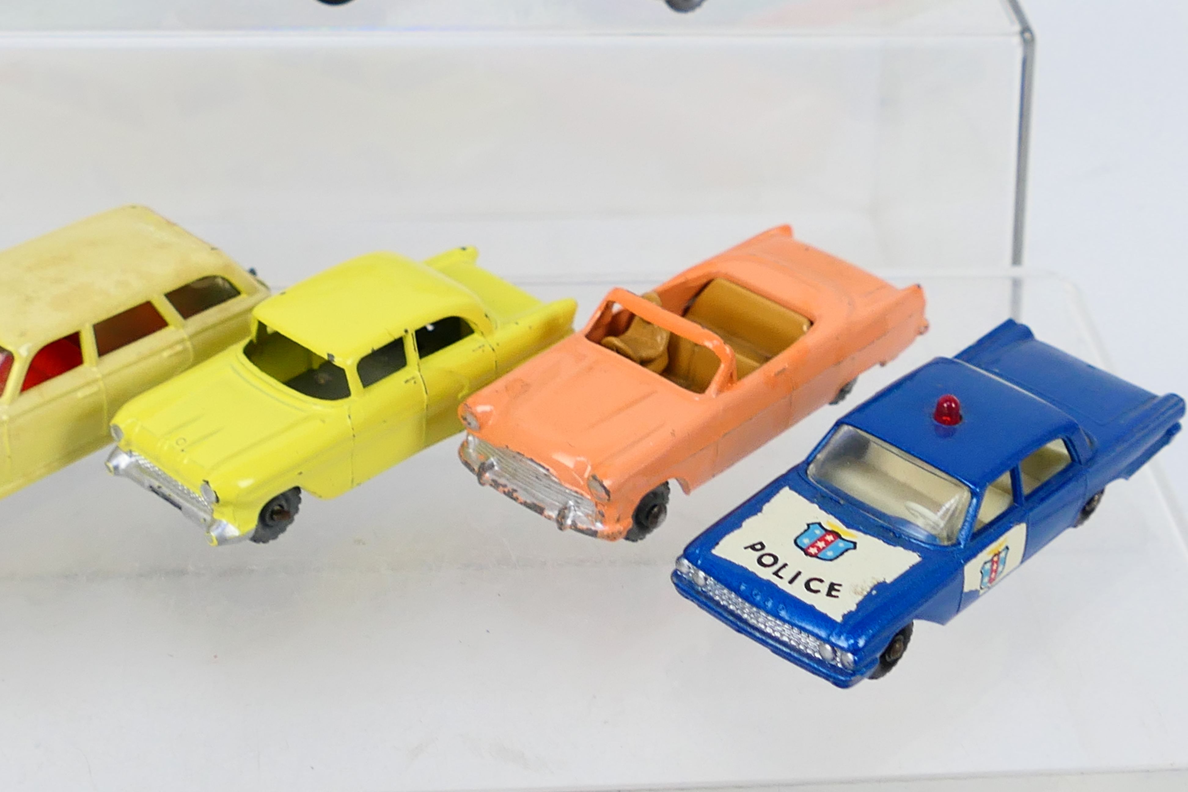 Matchbox - A group of models including Chevrolet Impala # 57, Fiat 1500 # 56, Ford Zephyr 6 # 33, - Image 5 of 7