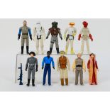 Star Wars - Kenner - LFL - CPG - GMFGI - A regiment of 10 vintage Star Wars 3.75" figures.