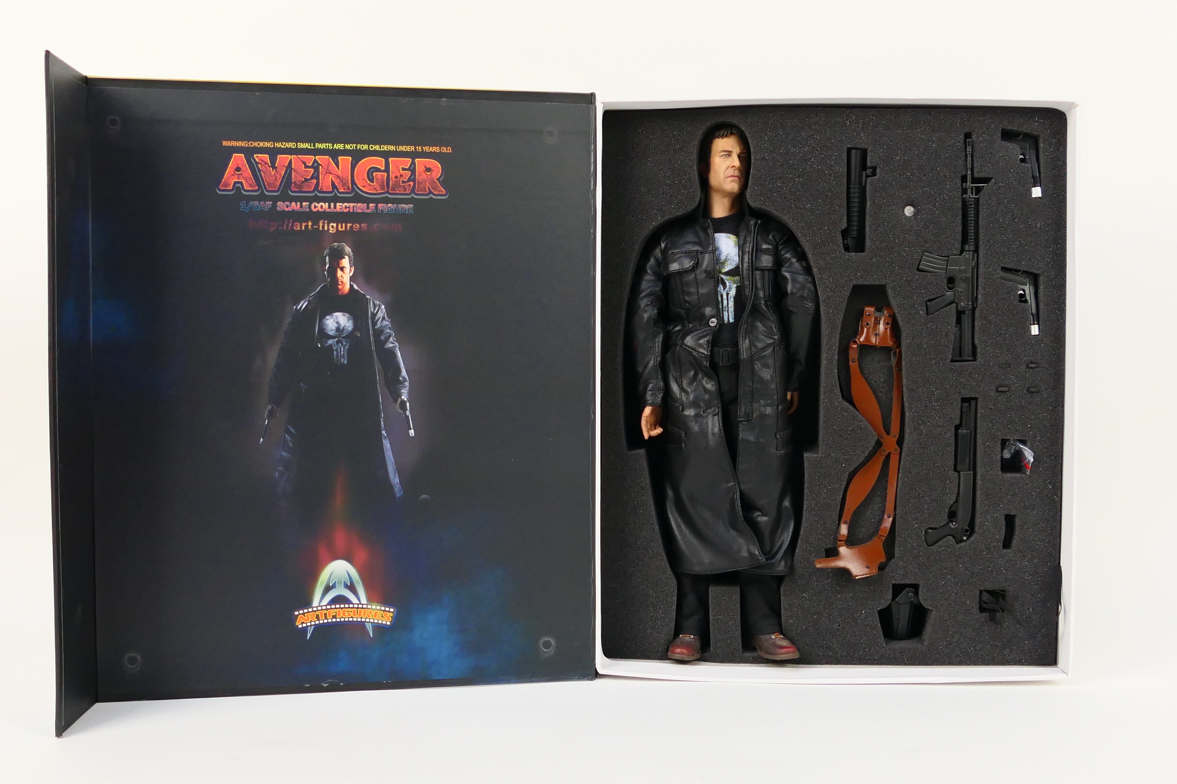 Art-figures - Avenger - A boxed 12 inch Frank Castle 1/6 scale figure with accessories # AF-005.