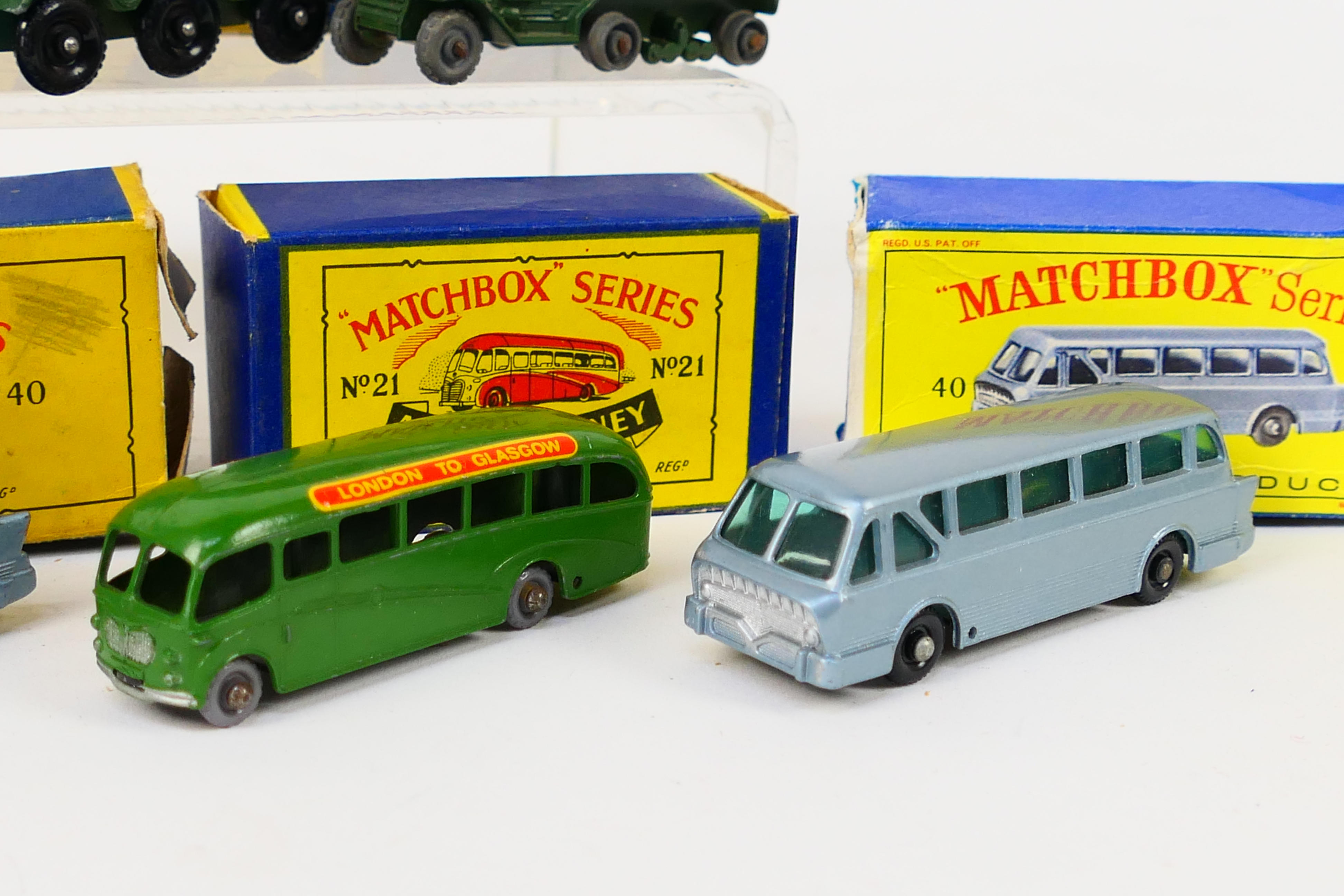 Matchbox - A group of models including Leyland Royal Tiger Long Distance Coach # 40, - Image 7 of 7