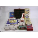 Matchbox - Lledo - Corgi - 42 x vehicles, a boxed Corgi Weetabix set,