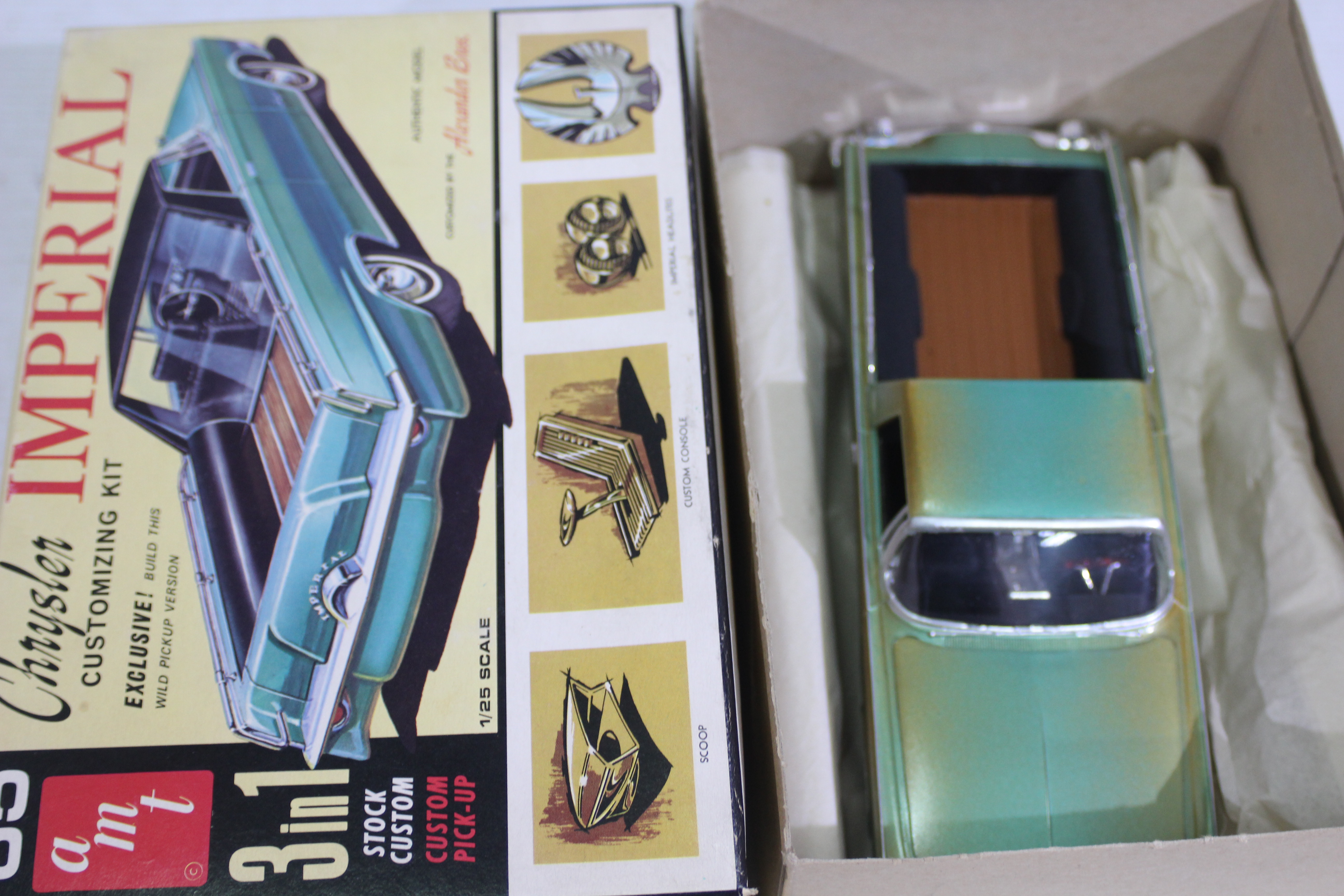 AMT - MPC - 4 x vintage boxed model kits which have been built, 1965 Dodge Monaco, - Image 2 of 3