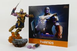 Marvel - Iron Studios - A limited edition BDS Deluxe Avengers Endgame Thanos statue in 1/10 scale.