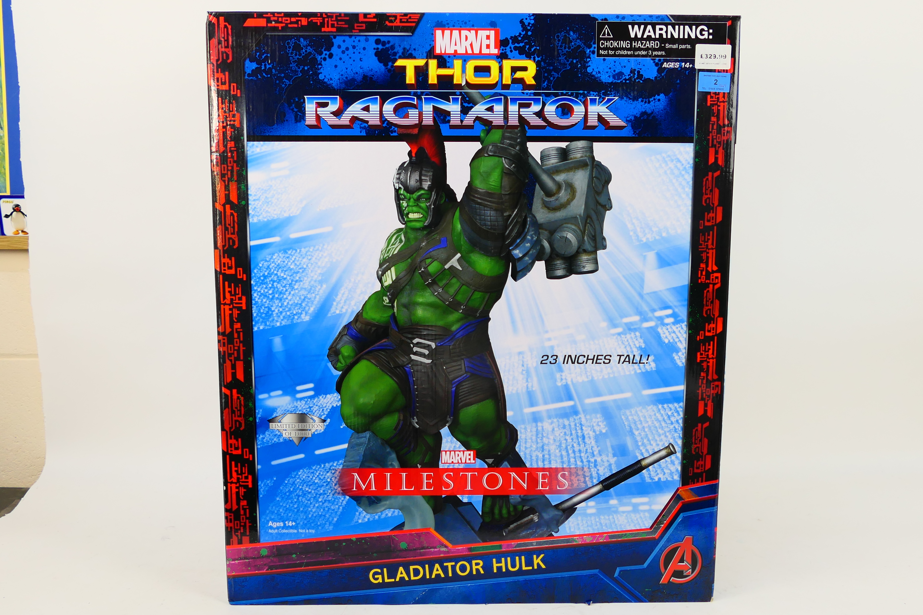 Diamond Select Toys - Marvel - A limited edition Marvel Thor Ragnarok Milestones Gladiator Hulk 23 - Image 10 of 10
