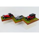 Franklin Mint - Bburago- Three unboxed 1:18 scales vehicles.