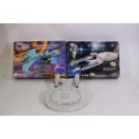 Playmates - A mainly boxed group of Star Trek collectables from Playmates.