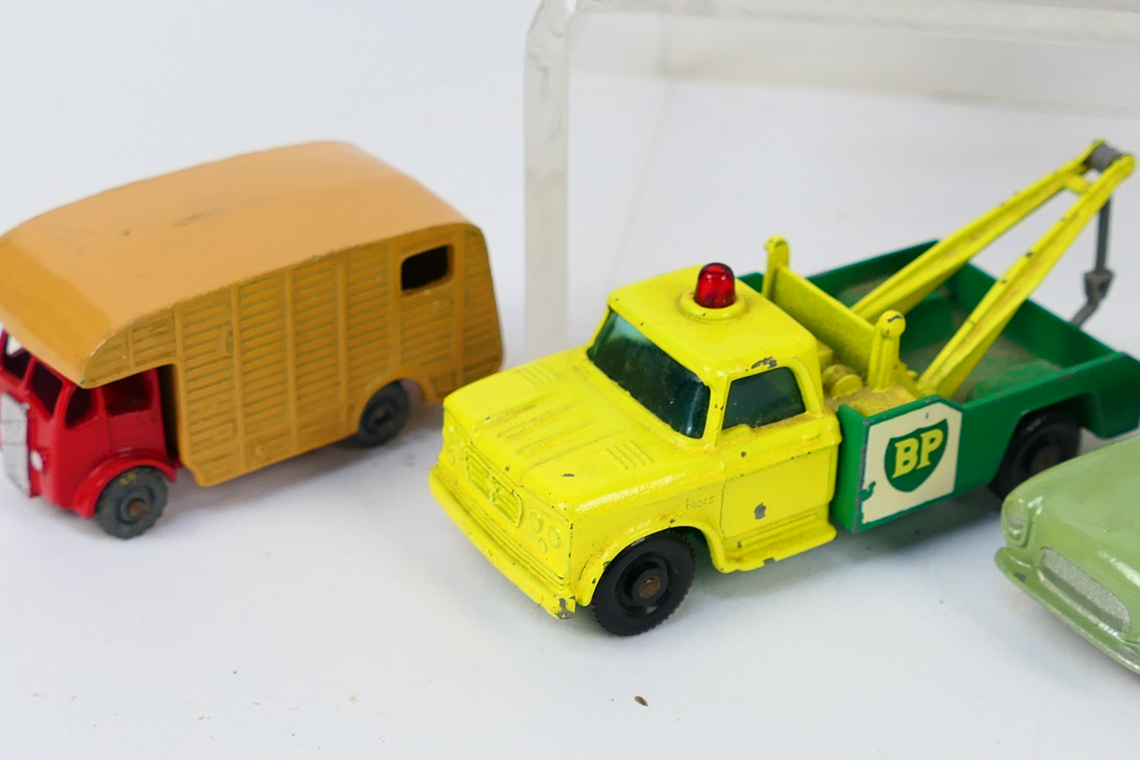 Matchbox - A collection of models including Ford Thames van in green # 59, Trojan van # 47, - Image 5 of 7