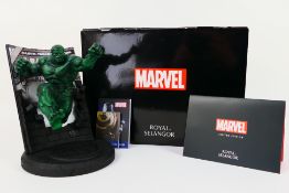 Royal Selangor - Marvel - A limited edition Royal Selangor Pewter Hulk Marvel Treasury Edition # 5