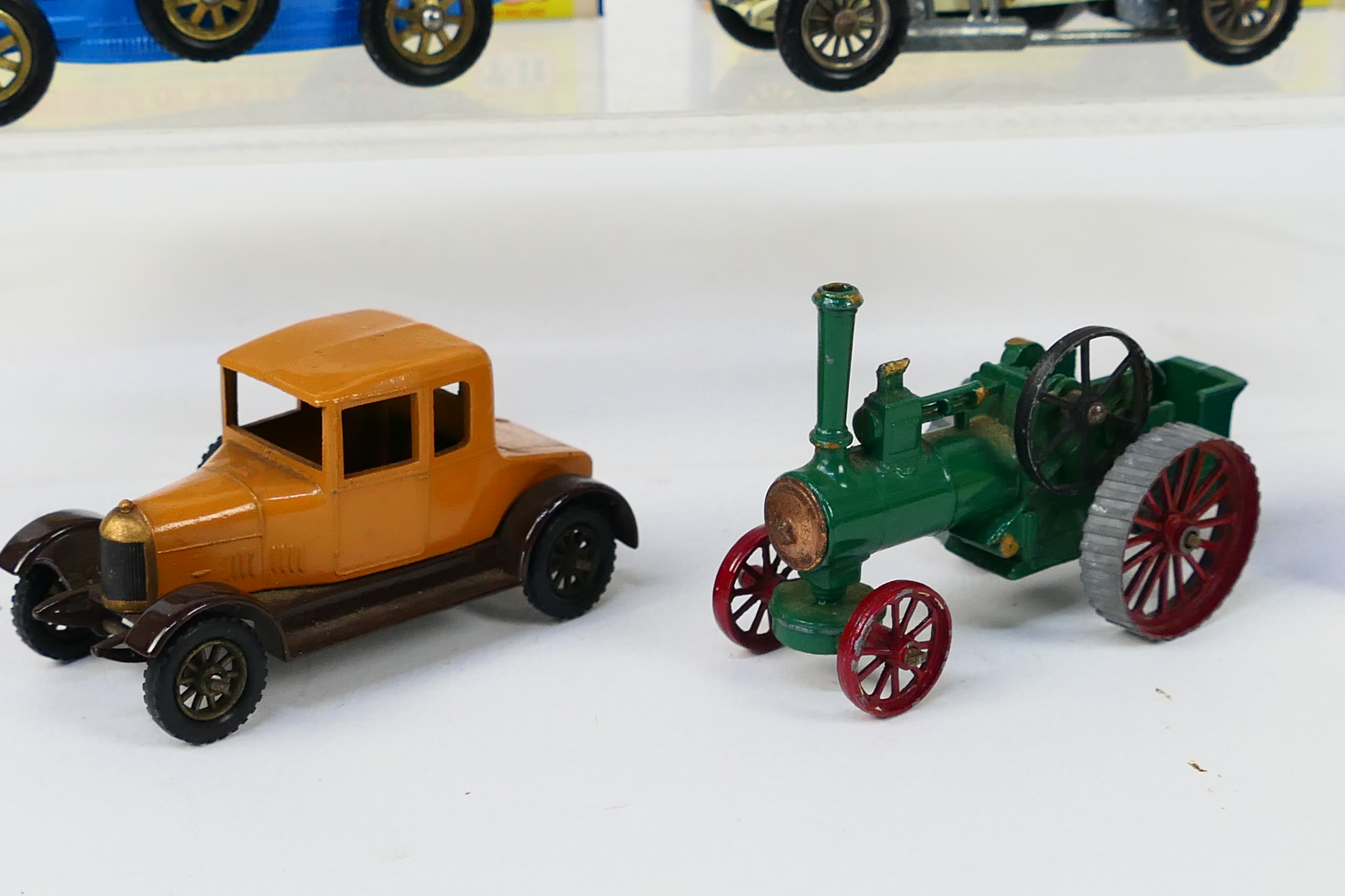 Matchbox - A collection of 5 x early Yesteryear models with three boxes including Bugatti T35 # 6, - Image 3 of 3