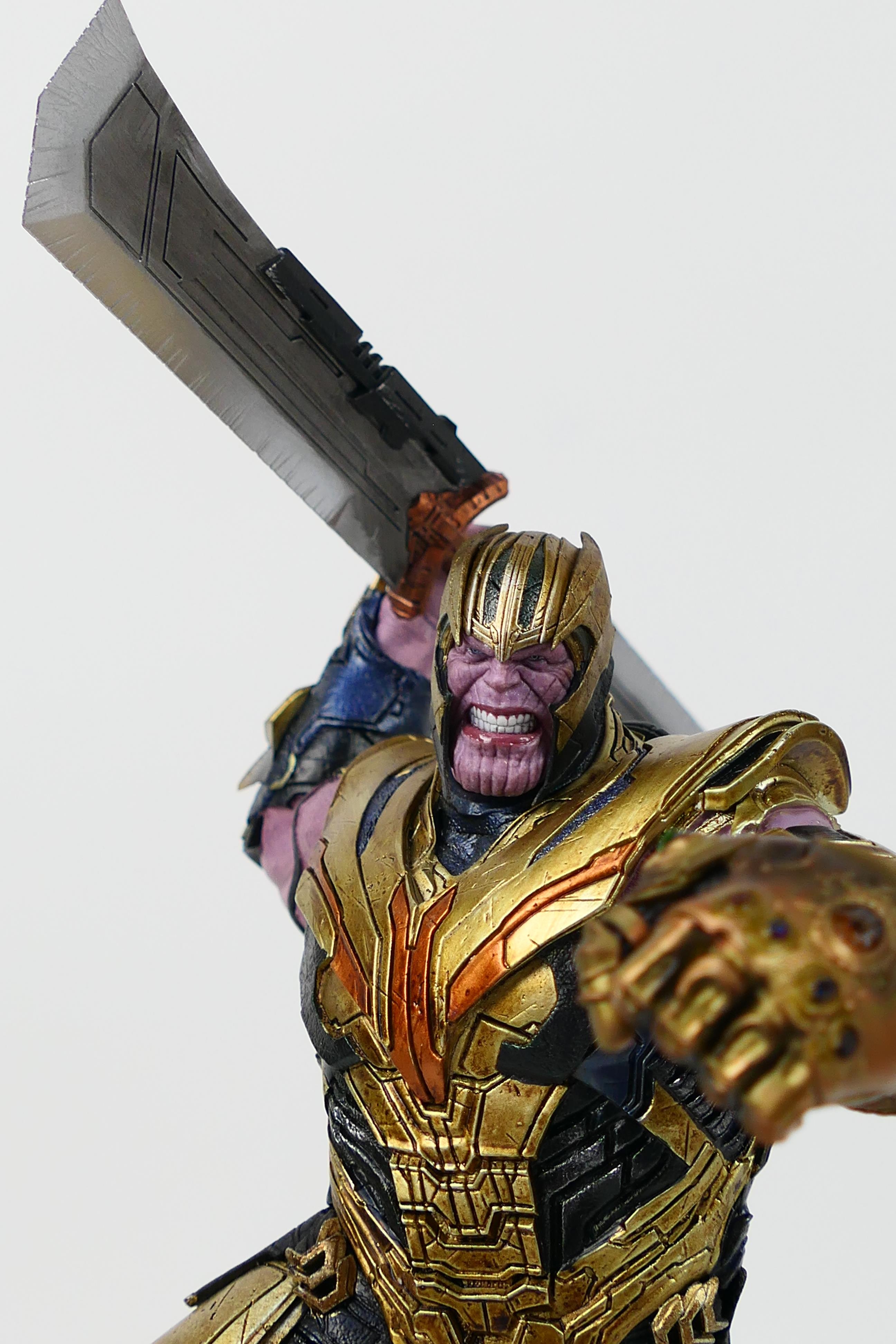 Marvel - Iron Studios - A limited edition BDS Deluxe Avengers Endgame Thanos statue in 1/10 scale. - Image 6 of 8