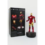 Kotobukiya - Marvel - Iron Man - A boxed limited edition Iron Man 2 Mark VI fine art statue number