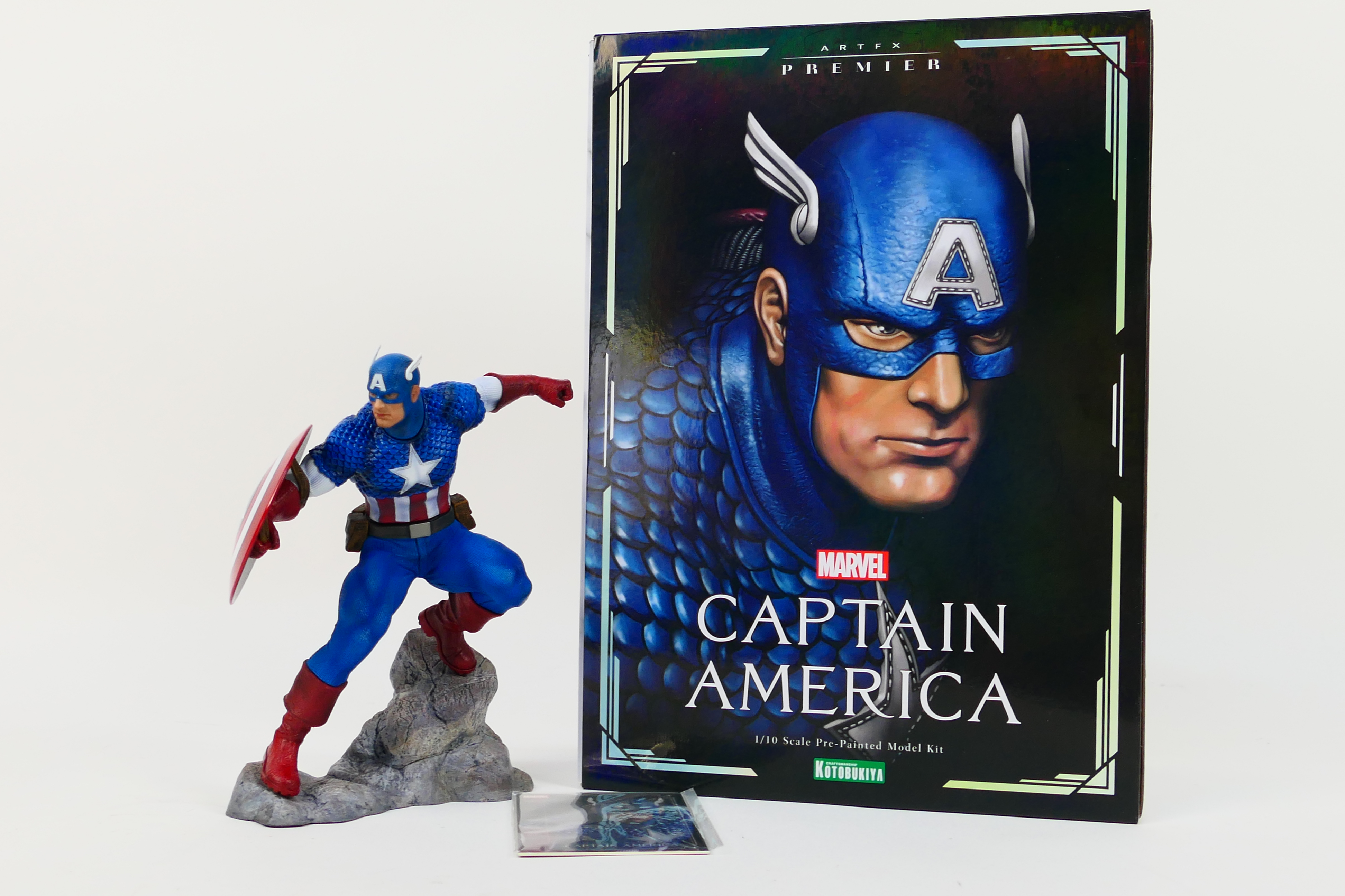 Kotobukiya - Marvel - ARTFX Premier - A limited edition Captain America pre painted model kit