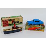Penguin - Minic - Two boxed vintage plastic toys.