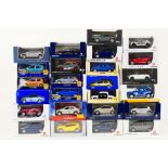 Norev - A boxed collection of 25 Norev 1:64 scale predominately 'Citroen / Peugeot' dealer issue