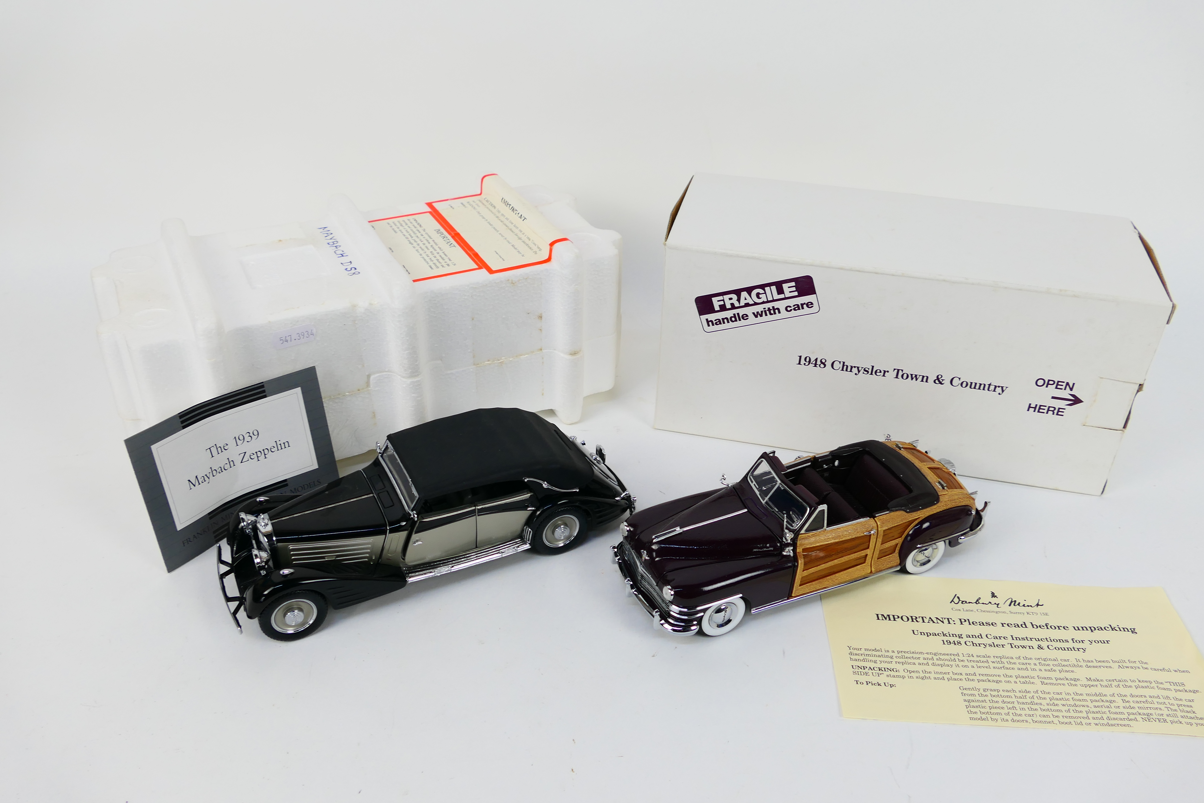 Franklin Mint - 2 x models,